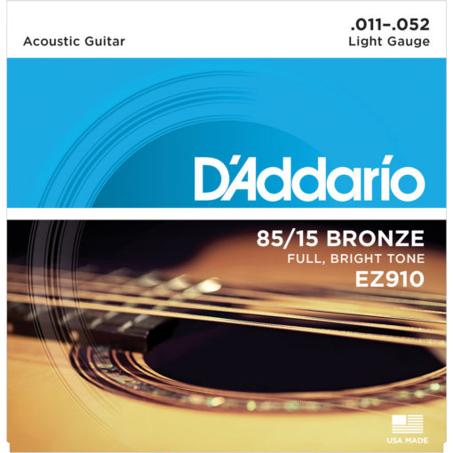 D'Addario EZ910 For Acoustic Guitar