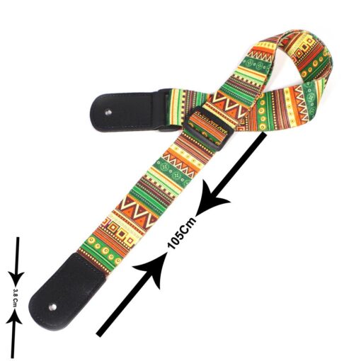 Folk Straps Adjustable Thickened Leather End Ukulele Straps Belts 6