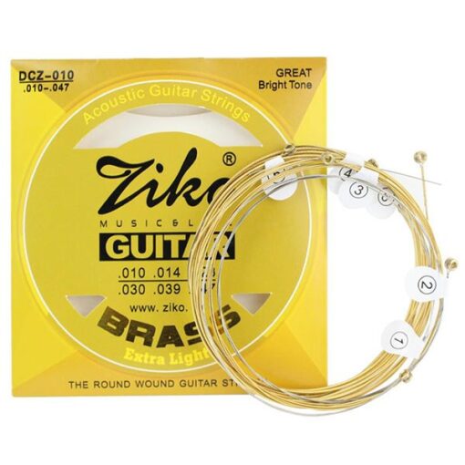 Ziko Brass Extra Light Acoustic Guitar Strings