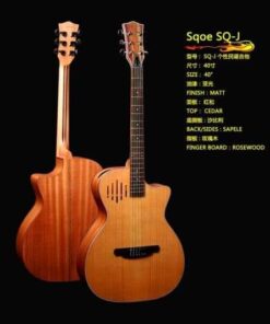 SQOE SQ-J Premium Acoustic Guitar