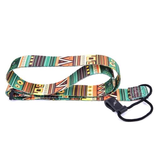 Adjustable Folk Printed Ukulele Strap Belt Sling With Hook Ukulele Accessories